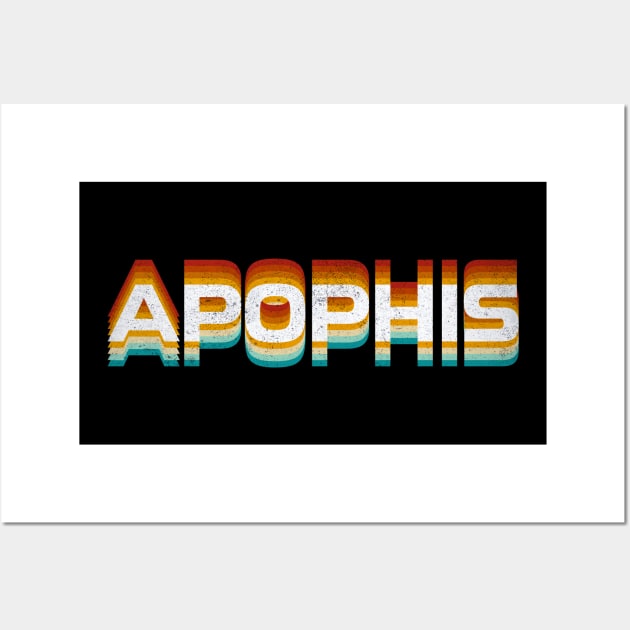 Apophis 99942 Asteroid Wall Art by Noureddine Ahmaymou 